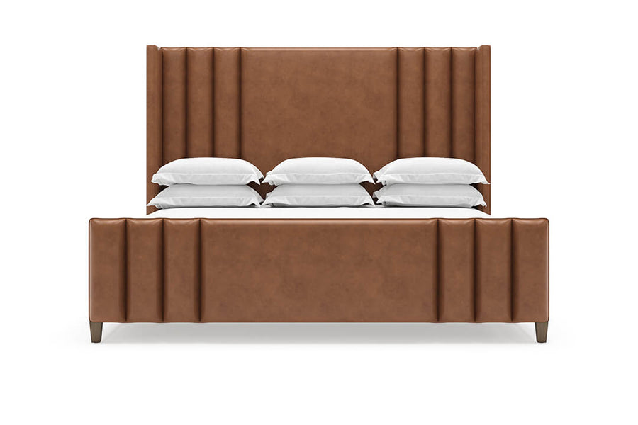 Adler Leather Bed in Cognac#color_cognac