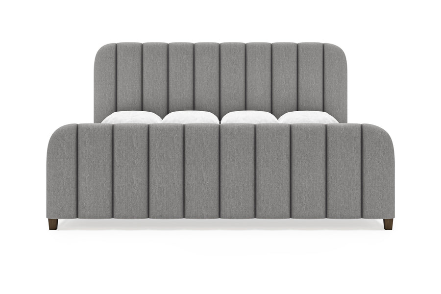 Augustine Bed Frame in Slate#color_slate