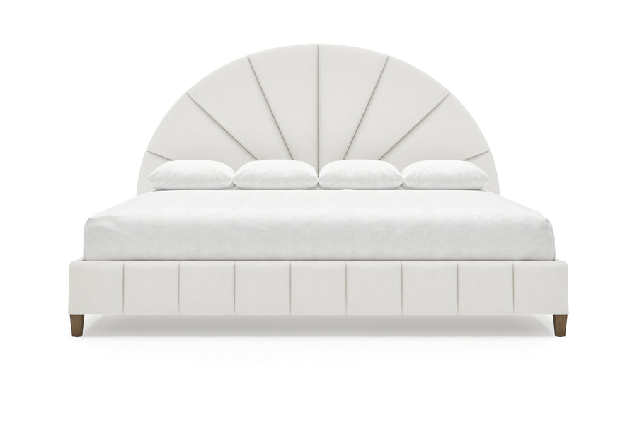 Huxley Bed Frame in Snow#color_snow