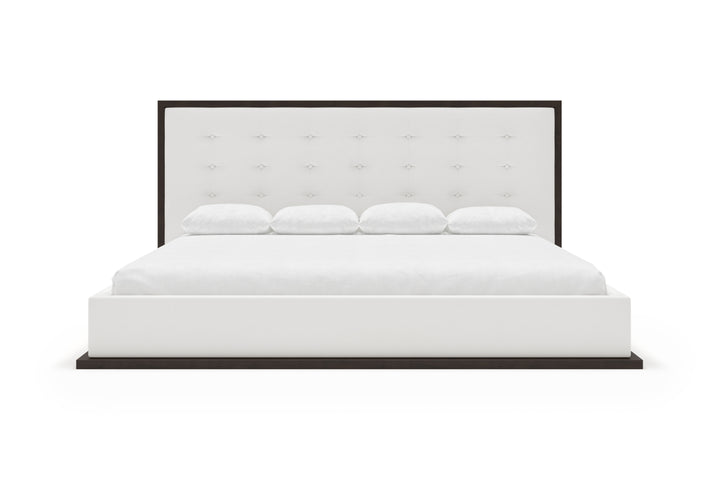 Marlow Bed Frame in Snow#color_snow-chestnut