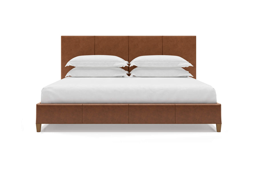 Zenith Bed Frame in Cognac#color_cognac