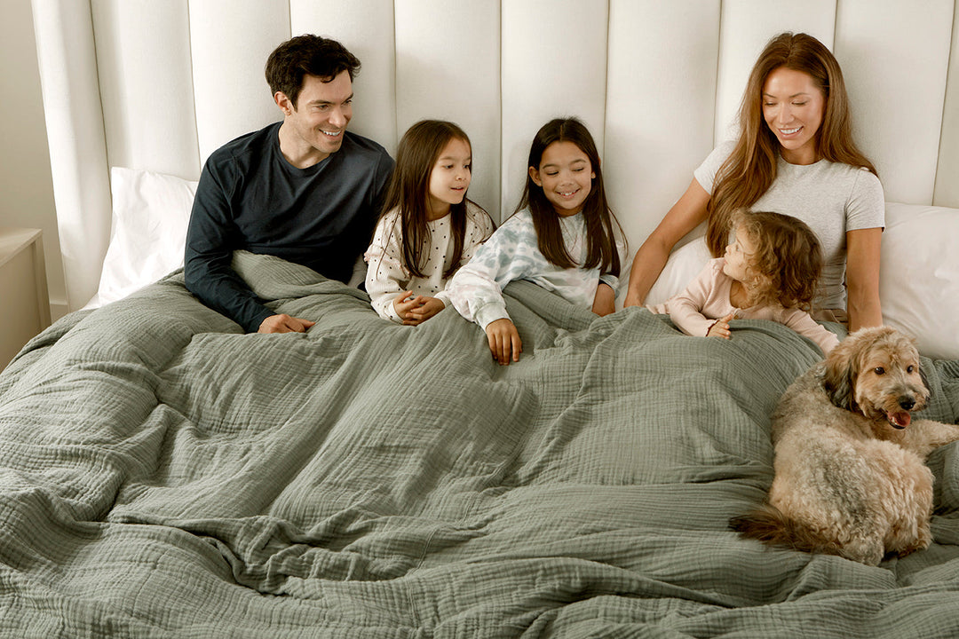 How to Transition Your Child From a Crib to a Family Bed