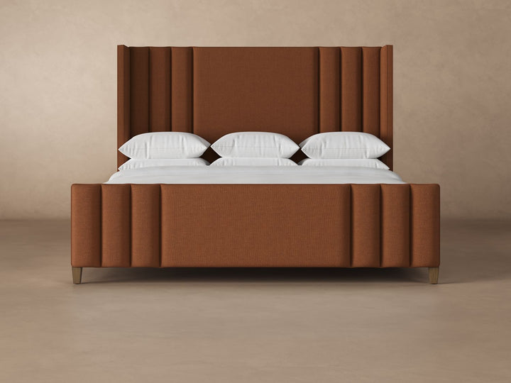 Adler Bed Frame in Clay #color_clay