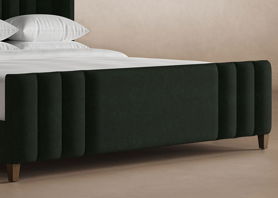 Adler Bed Frame in Emerald #color_emerald