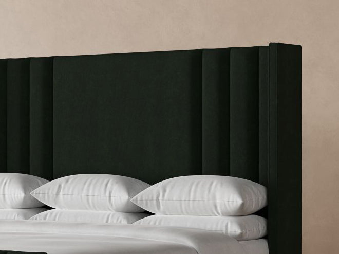 Adler Bed Frame in Emerald #color_emerald
