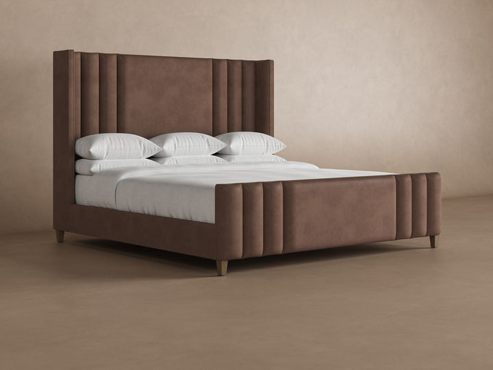 Adler Leather Bed in Espresso#color_espresso