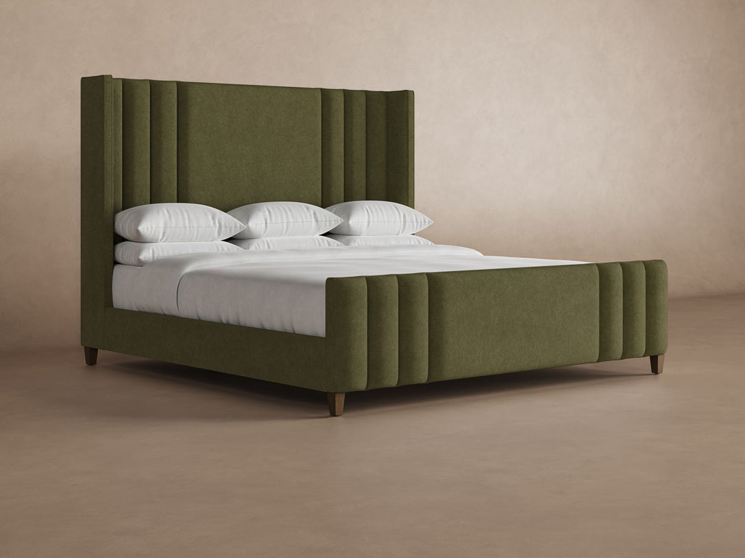 Adler Bed Frame in Moss#color_moss