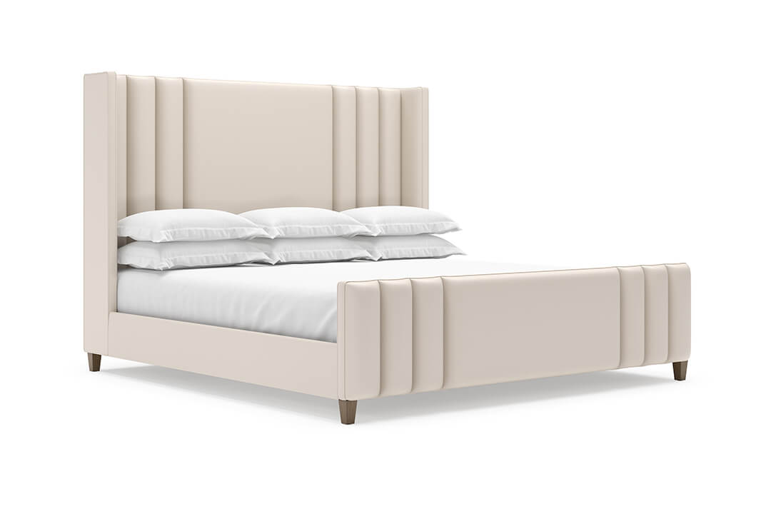 Adler Leather Bed in Arctic#color_arctic