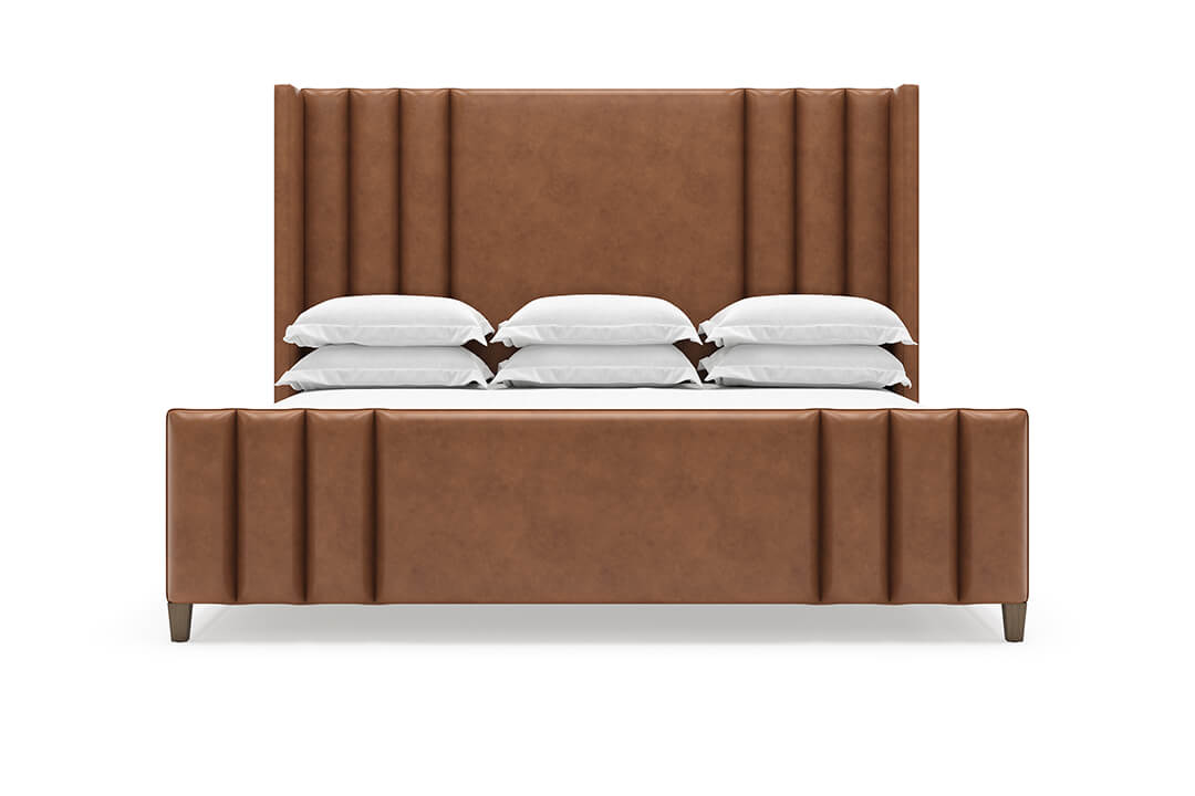 Adler Leather Bed in Cognac#color_cognac