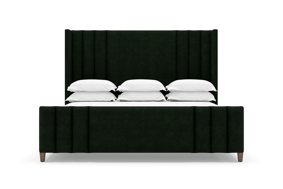 Adler Bed Frame in Emera #color_emerald
