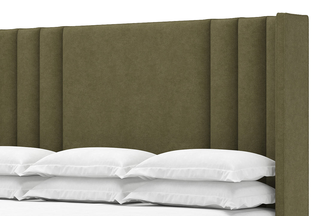 Adler Bed Frame in Moss#color_moss