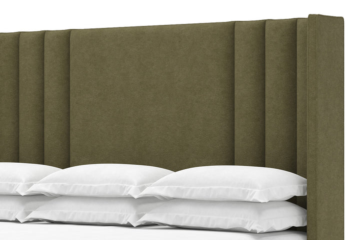 Adler Bed Frame in Moss#color_moss