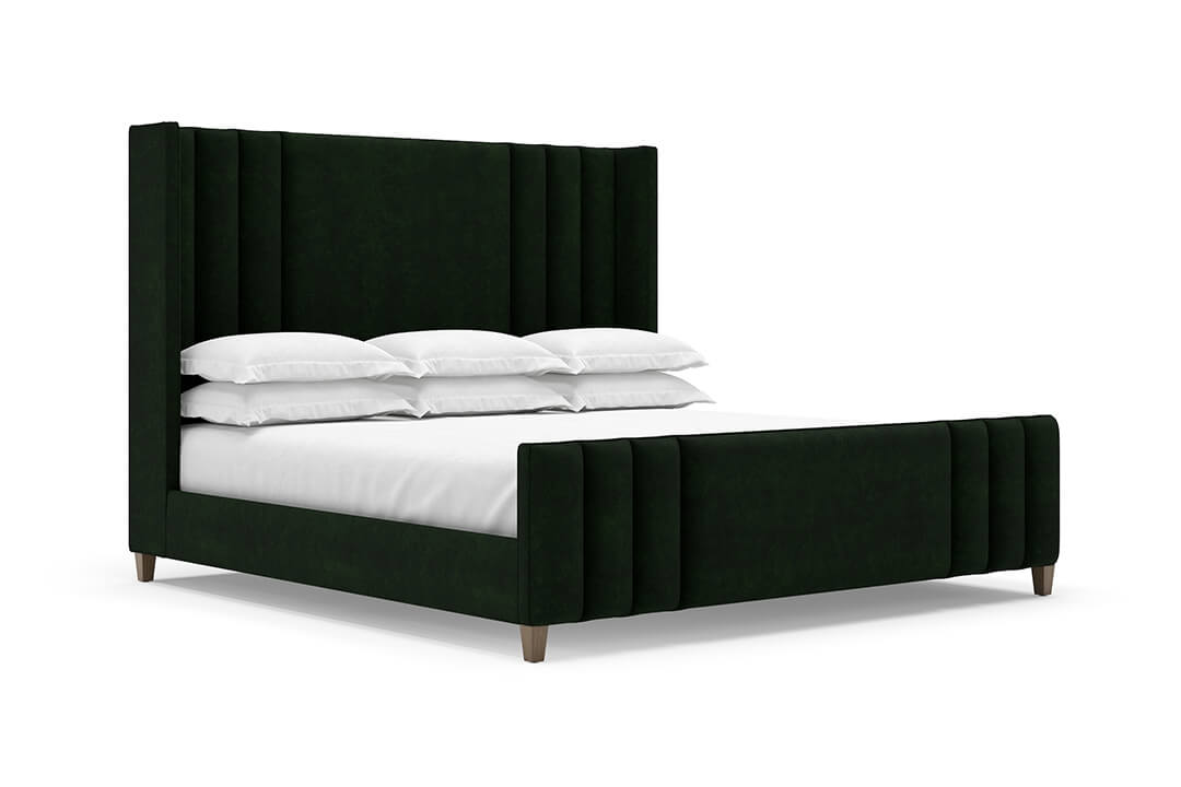 Adler Bed Frame in Emera #color_emerald