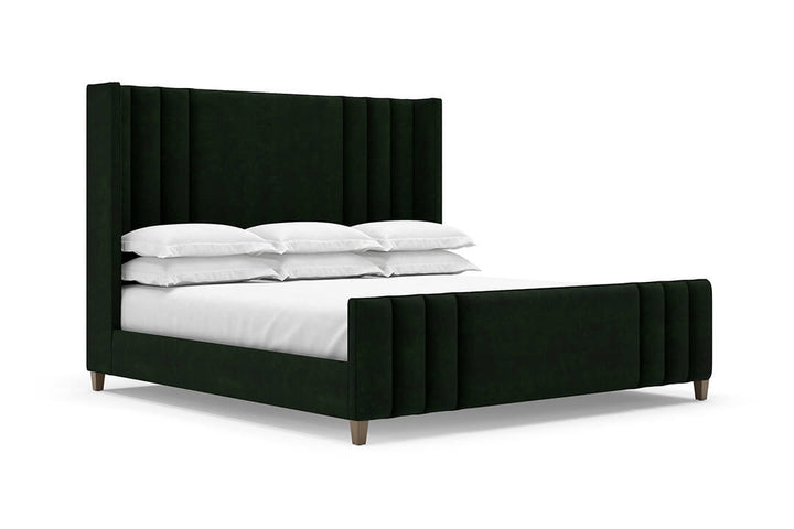 Adler Bed Frame in Emera #color_emerald