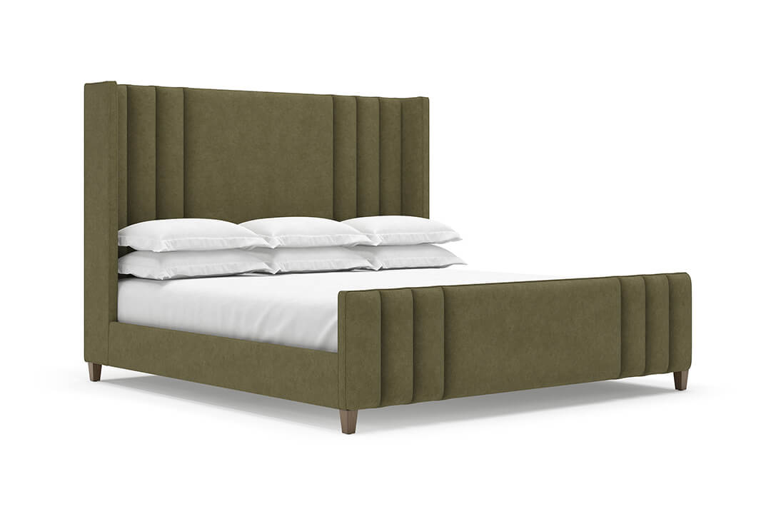Adler Bed Frame in Moss#color_moss