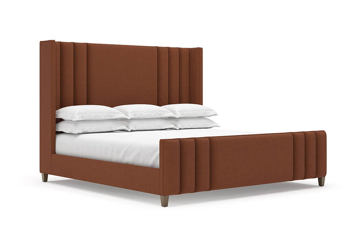 Adler Bed Frame in Clay #color_clay