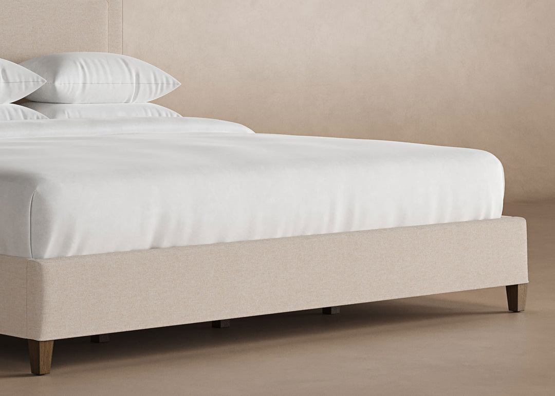 Alpine Bed Frame in Oatmeal#color_oatmeal