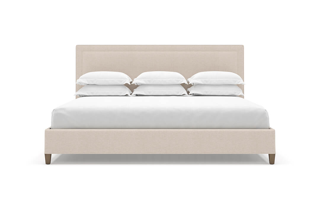 Alpine Bed Frame in Oatmeal#color_oatmeal