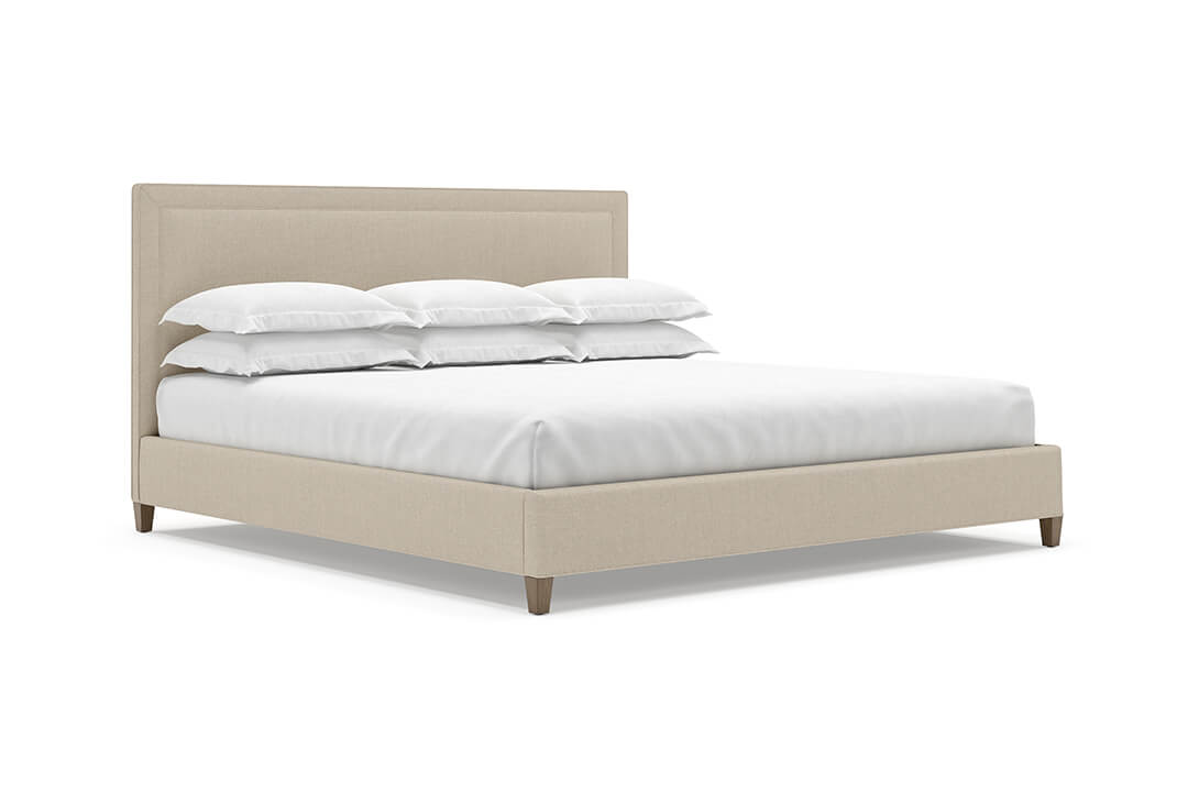 Alpine Bed Frame in Flax#color_flax