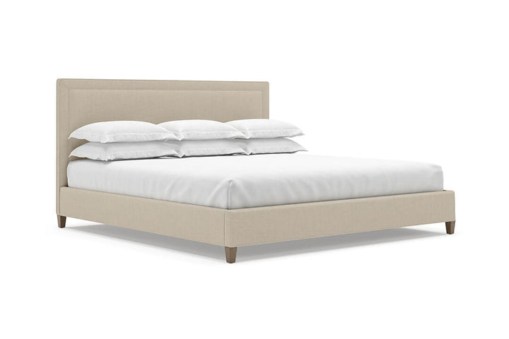 Alpine Bed Frame in Flax#color_flax