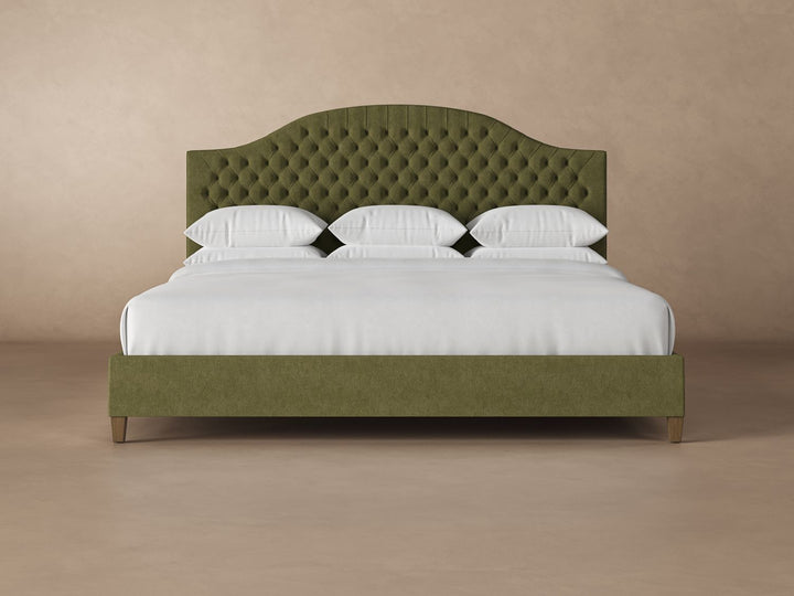 Archie Bed Frame in Moss#color_moss