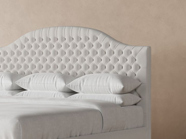 Archie Bed Frame in Snow#color_snow