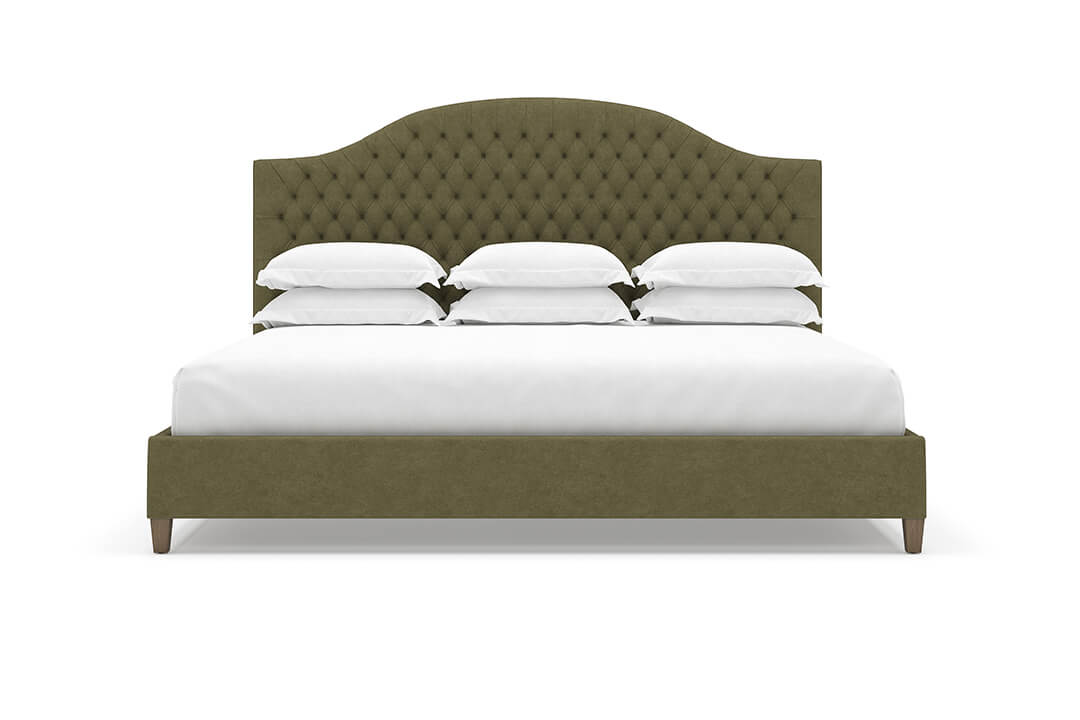 Archie Bed Frame in Moss#color_moss