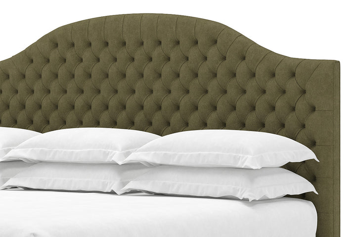 Archie Bed Frame in Moss#color_moss