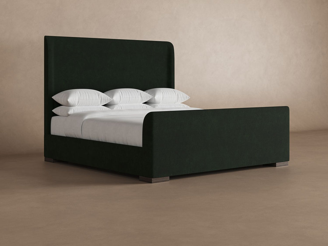 Atelier Bed Frame in Emerald#color_emerald