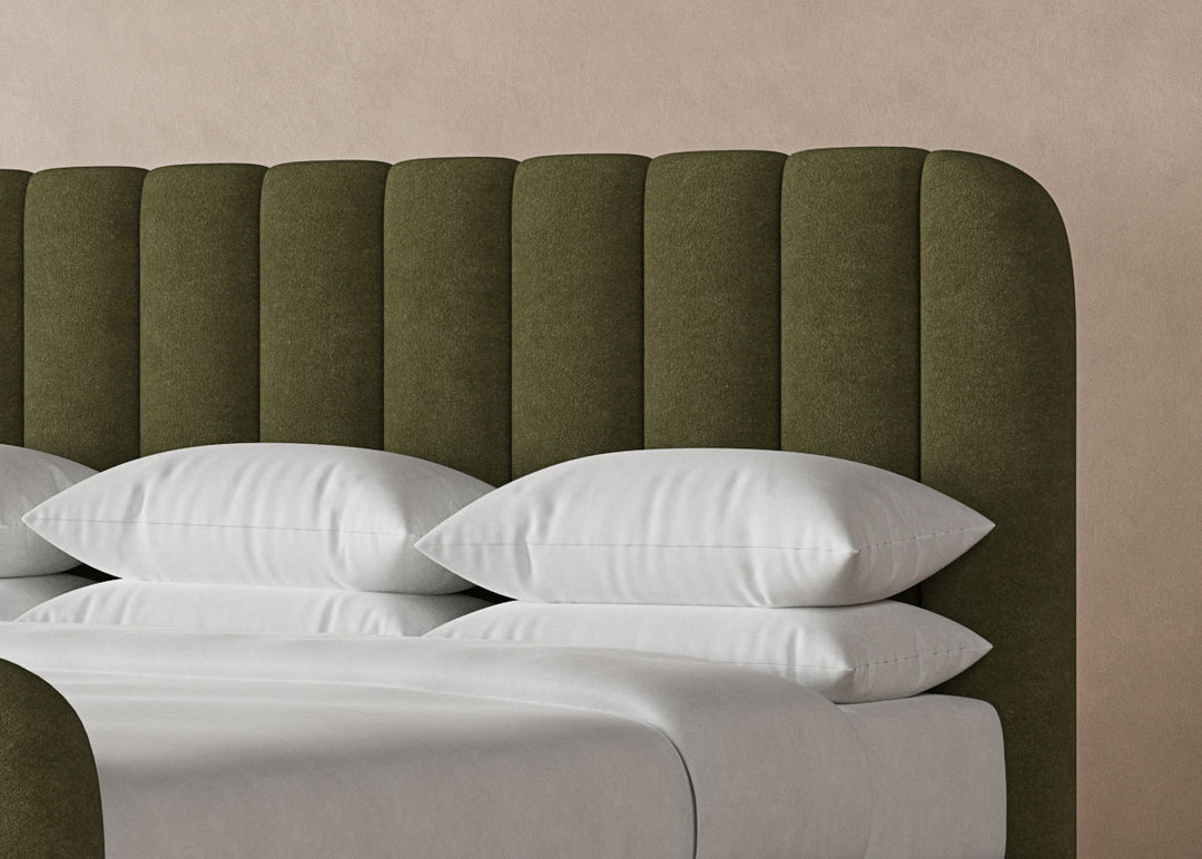 Augustine Bed Frame in Moss#color_moss