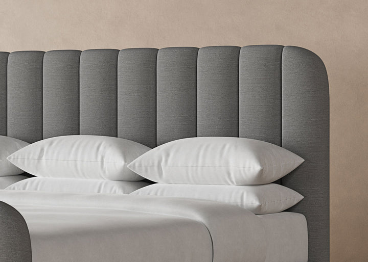Augustine Bed Frame in Slate#color_slate