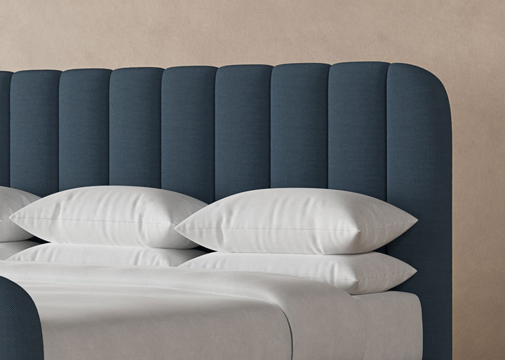 Augustine Bed Frame in Steel#color_steel