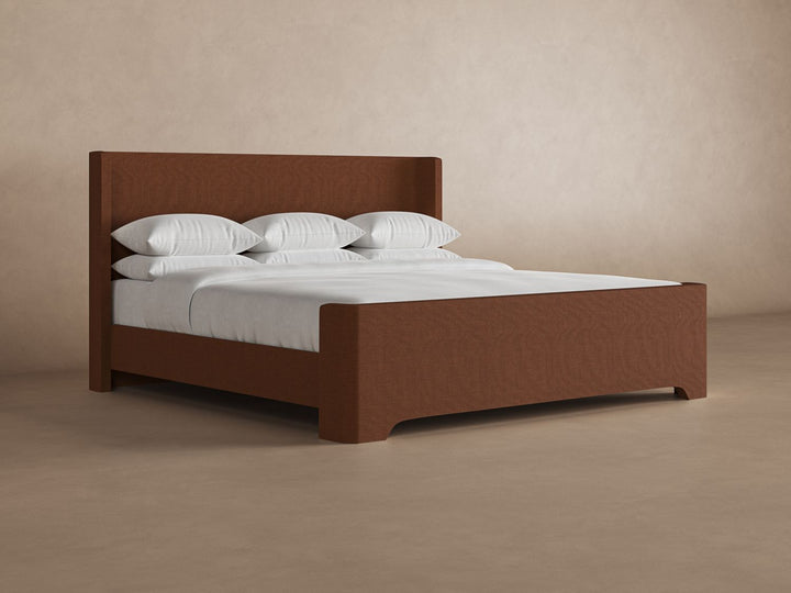 Celine Bed Frame in Clay#color_clay