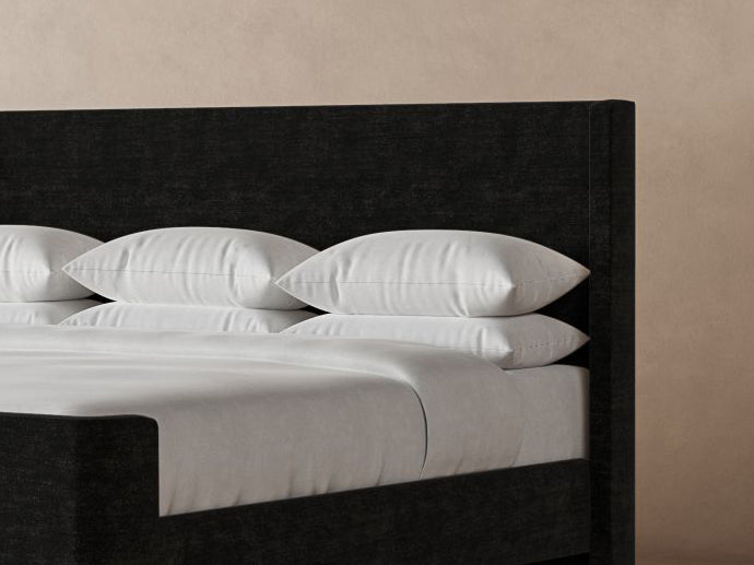 Celine Bed Frame in Onyx#color_onyx