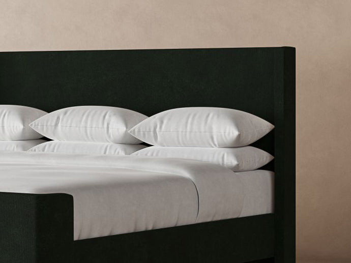 Celine Bed Frame in Emerald#color_emerald