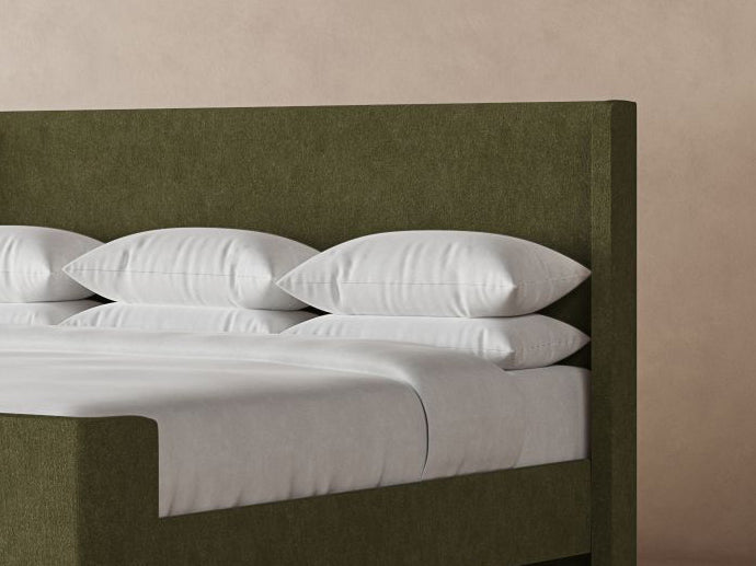 Celine Bed Frame in Moss#color_moss