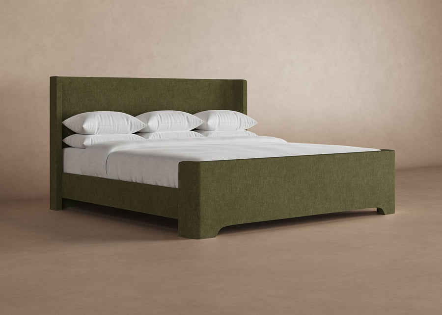 Celine Bed Frame in Moss#color_moss