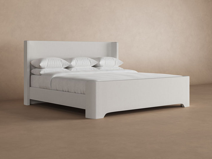 Celine Bed Frame in snow #color_snow