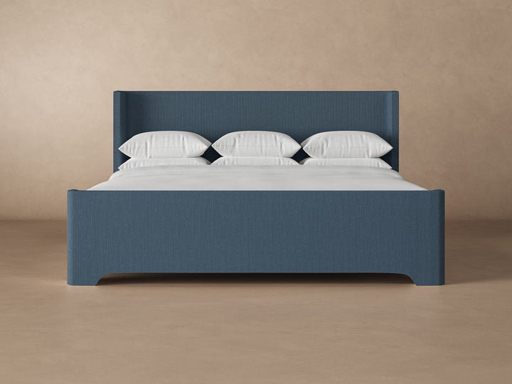 Celine Bed Frame in Steel#color_steel