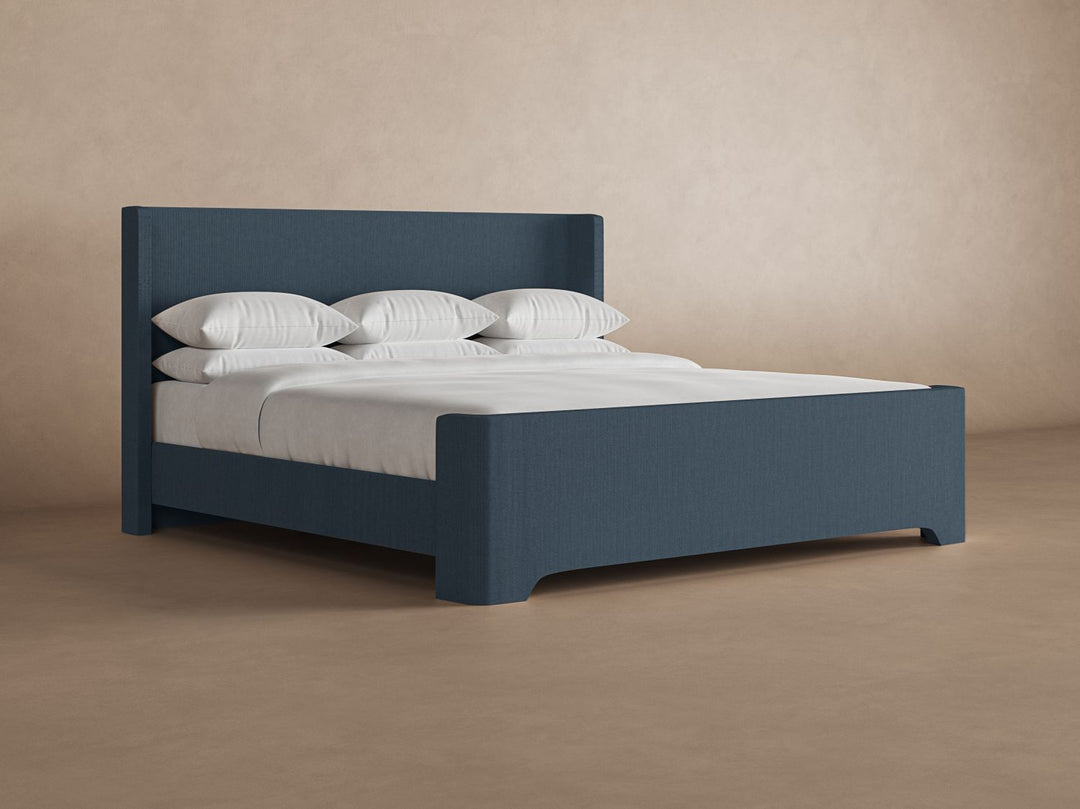 Celine Bed Frame in Steel#color_steel
