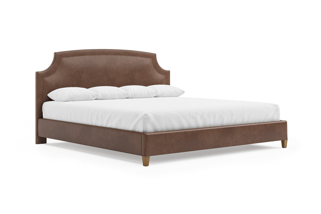 Cordova Leather Bed in Espresso #color_espresso