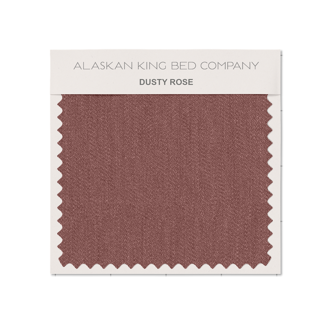 Dusty Rose Alaskan King Bamboo color