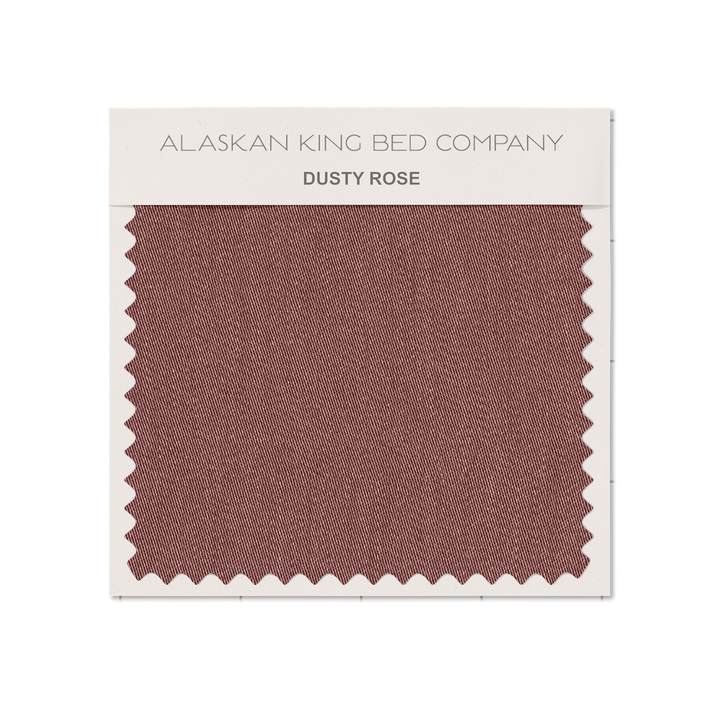 Dusty Rose Alaskan King Bamboo color