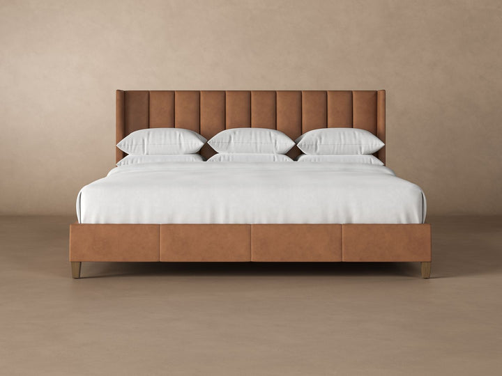 Elias Bed Frame in Cognac#color_cognac