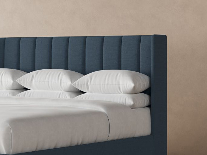 Elias Bed Frame in Steel#color_steel