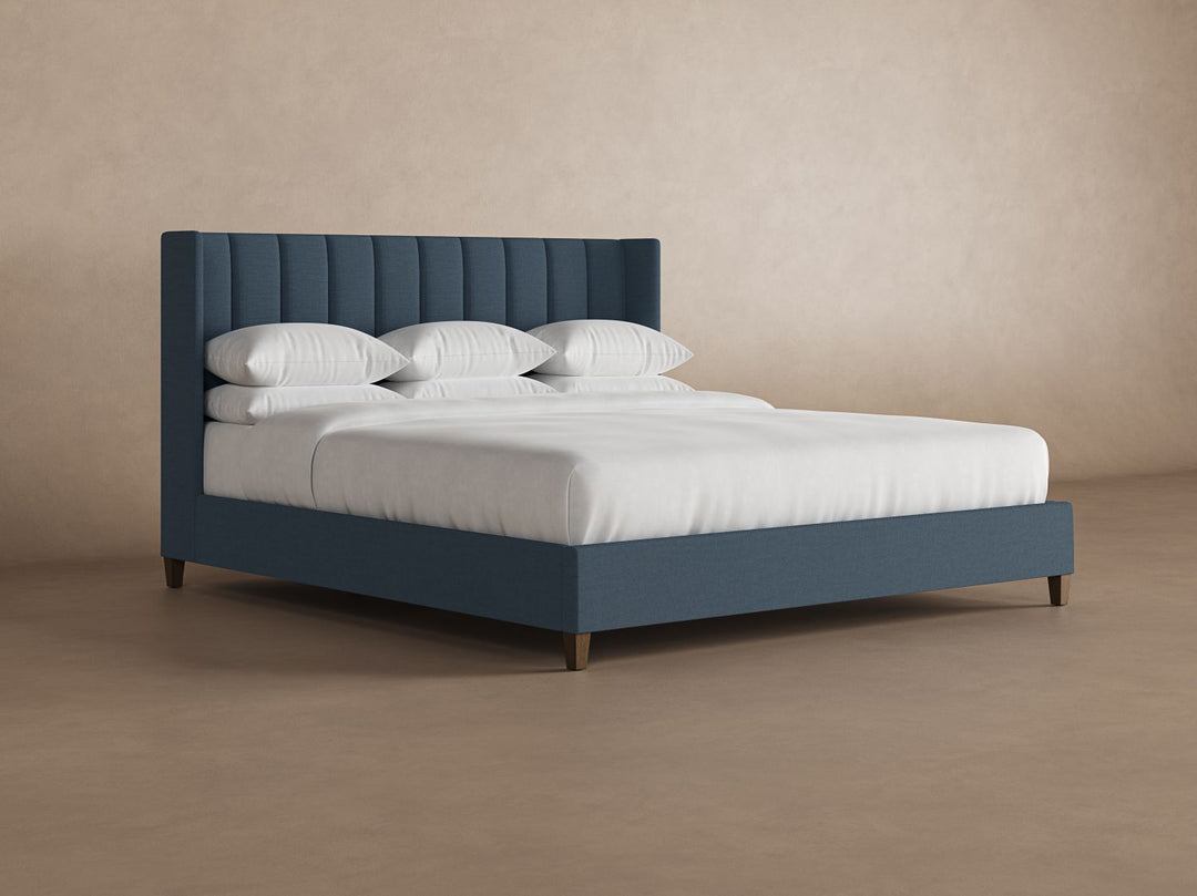 Elias Bed Frame in Steel#color_steel