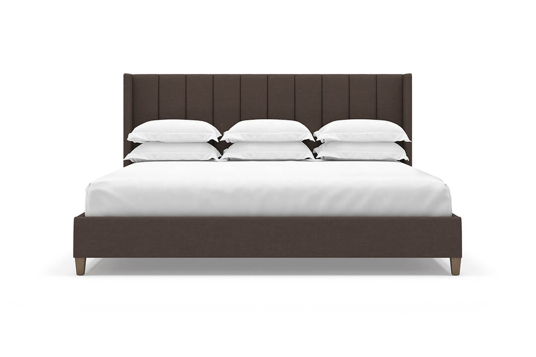Elias Bed Frame in Bark#color_bark
