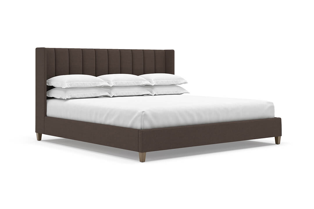 Elias Bed Frame in Bark#color_bark