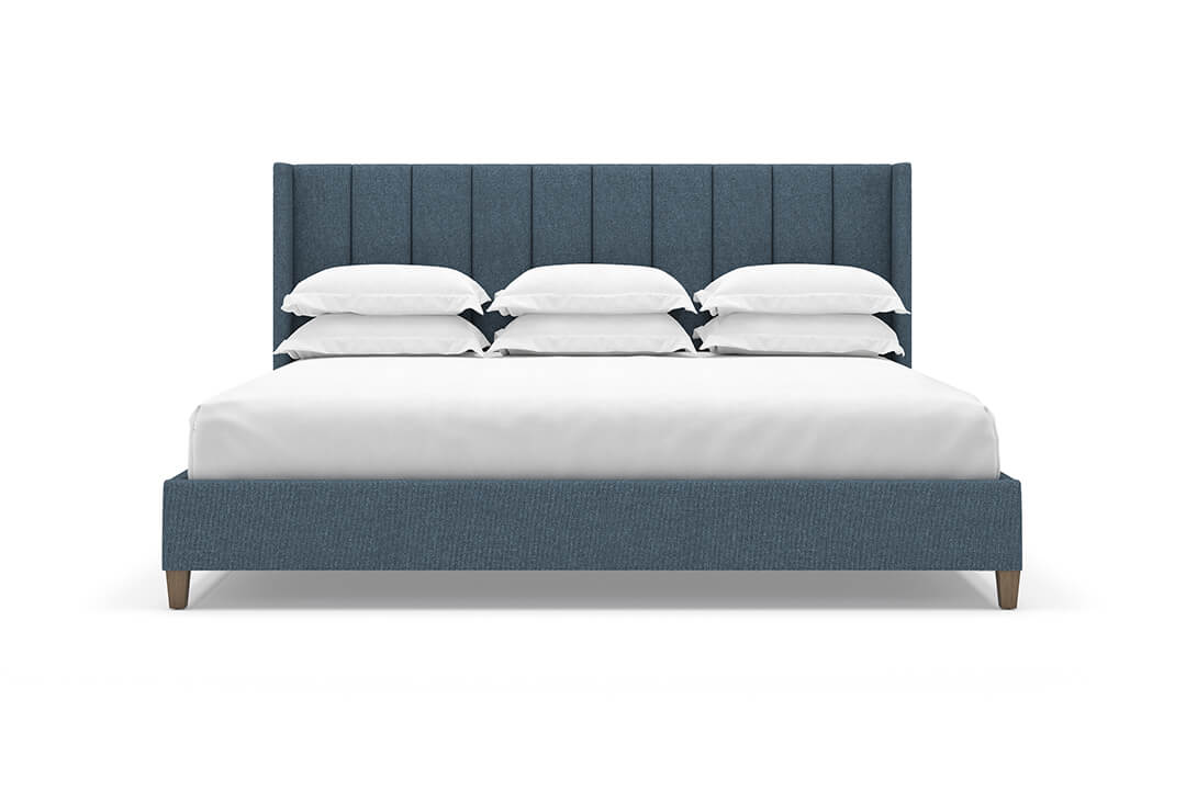 Elias Bed Frame in Steel#color_steel