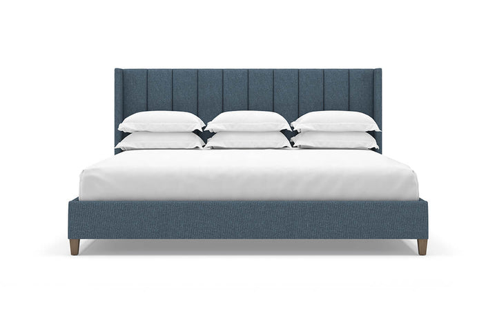 Elias Bed Frame in Steel#color_steel